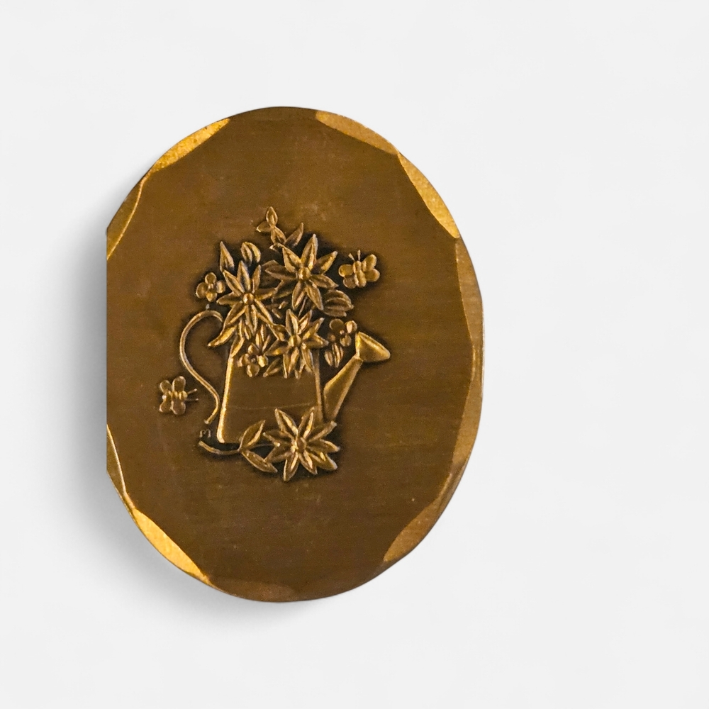 Solid Bronze Wendell August vintage brooch - Picture 2 of 3